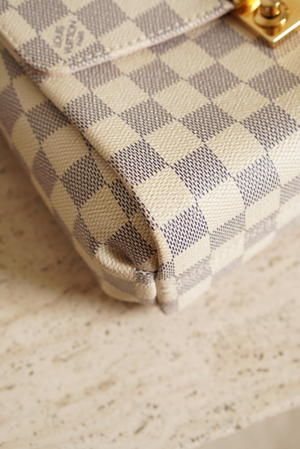 LOUIS VUITTON CROISETTE | DAMIER AZUR