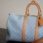 LOUIS VUITTON KEEPALL BANDOULIÈRE 45 | SKY BLUE DENIM