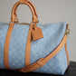 LOUIS VUITTON KEEPALL BANDOULIÈRE 45 | SKY BLUE DENIM