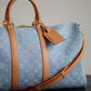 LOUIS VUITTON KEEPALL BANDOULIÈRE 45 | SKY BLUE DENIM