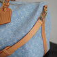 LOUIS VUITTON KEEPALL BANDOULIÈRE 45 | SKY BLUE DENIM