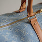 LOUIS VUITTON KEEPALL BANDOULIÈRE 45 | SKY BLUE DENIM