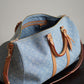 LOUIS VUITTON KEEPALL BANDOULIÈRE 45 | SKY BLUE DENIM
