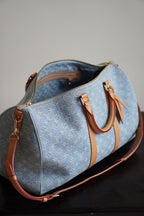 LOUIS VUITTON KEEPALL BANDOULIÈRE 45 | SKY BLUE DENIM