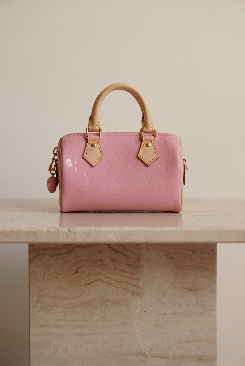 LOUIS VUITTON NANO SPEEDY VALENTINE