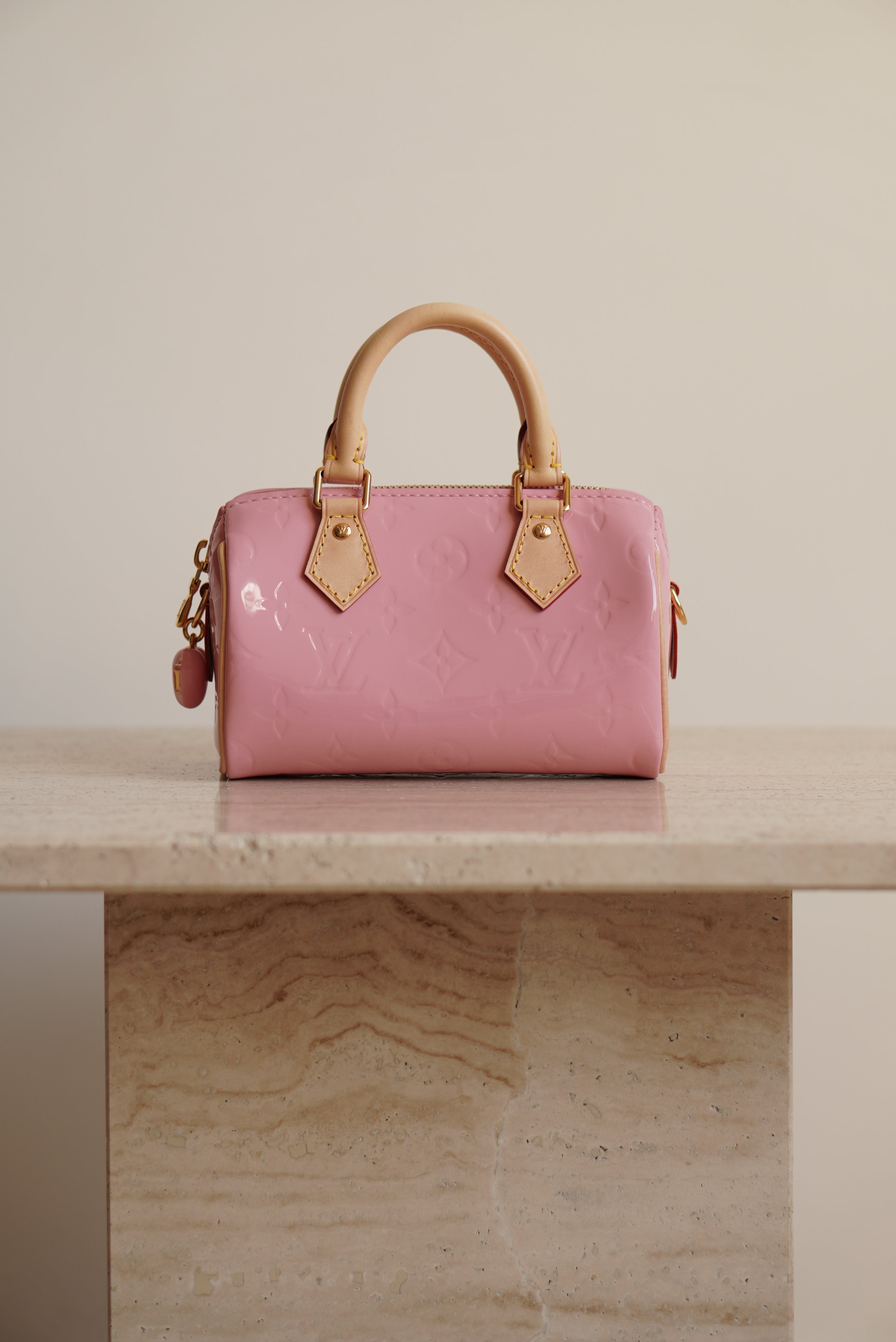 LOUIS VUITTON NANO SPEEDY VALENTINE