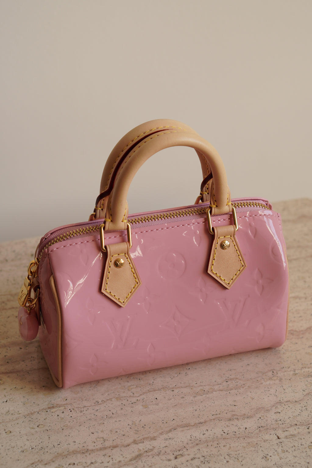 LOUIS VUITTON NANO SPEEDY VALENTINE