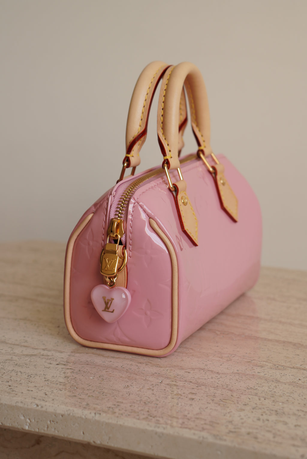 LOUIS VUITTON NANO SPEEDY VALENTINE