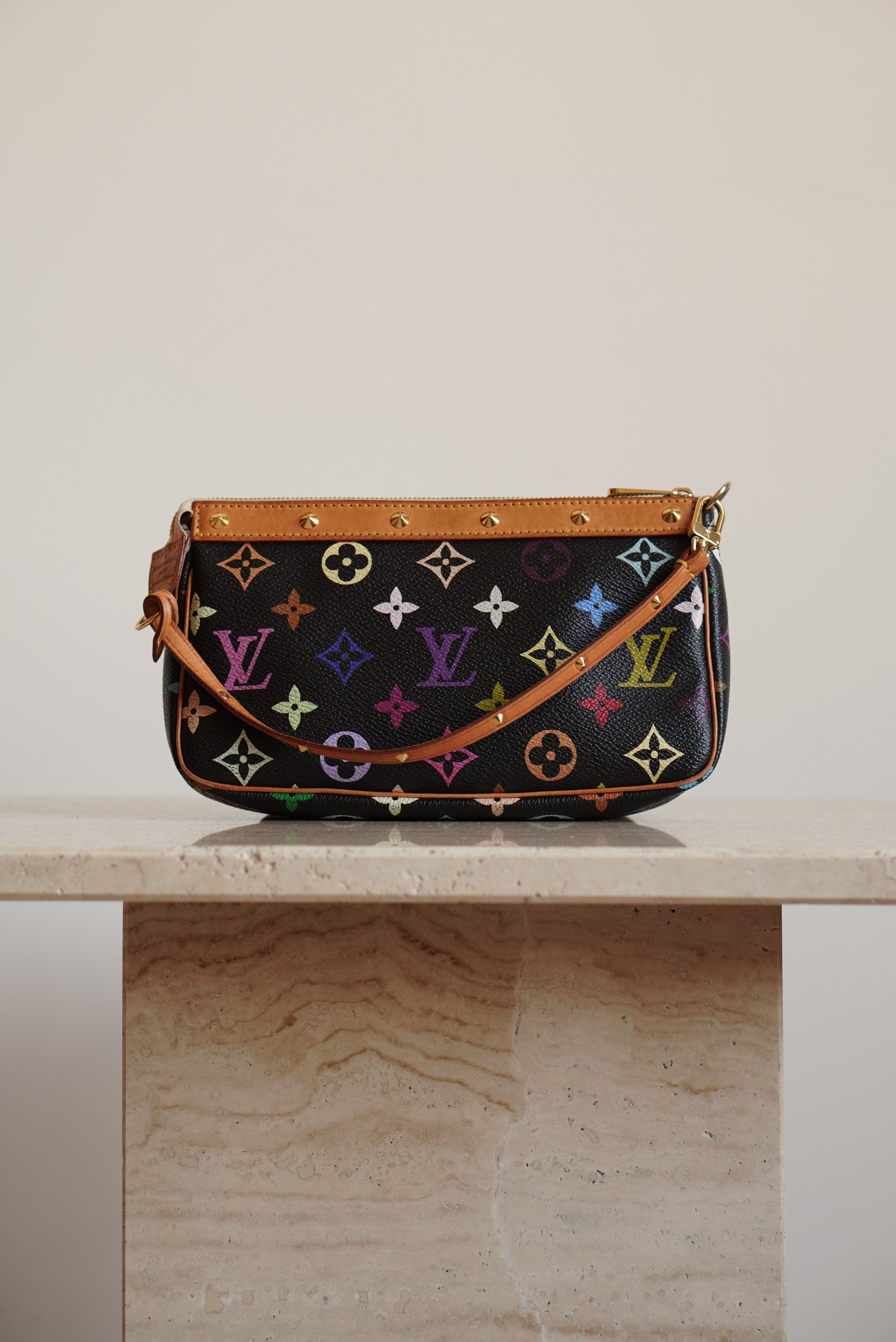 LOUIS VUITTON x TAKASHI MURAKAMI POCHETTE ACCESSOIRES