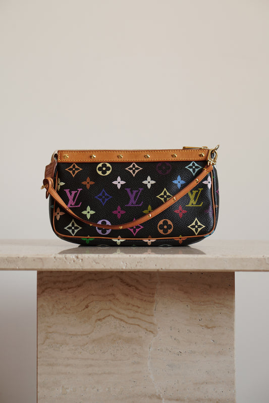 LOUIS VUITTON x TAKASHI MURAKAMI POCHETTE ACCESSOIRES