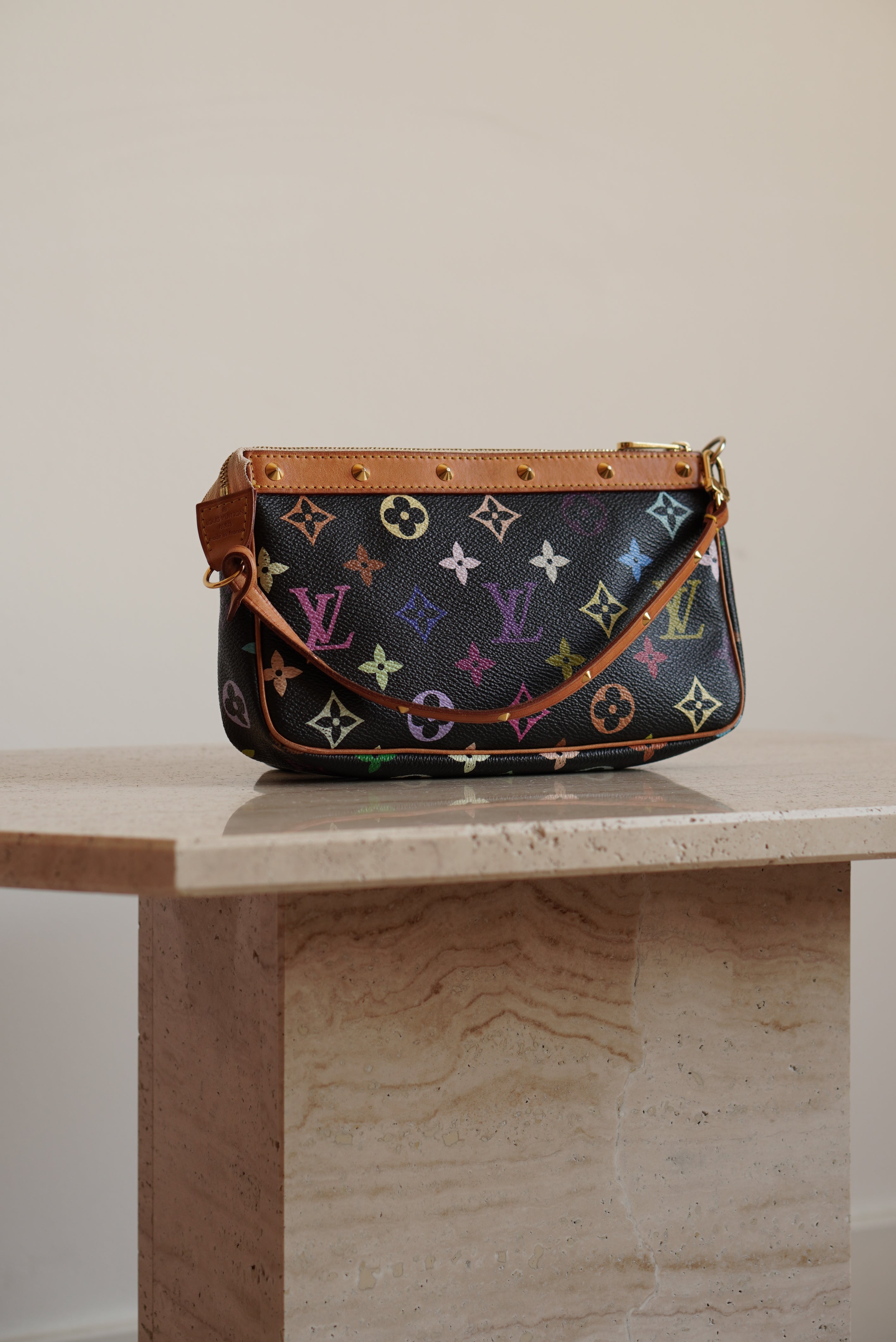 LOUIS VUITTON x TAKASHI MURAKAMI POCHETTE ACCESSOIRES