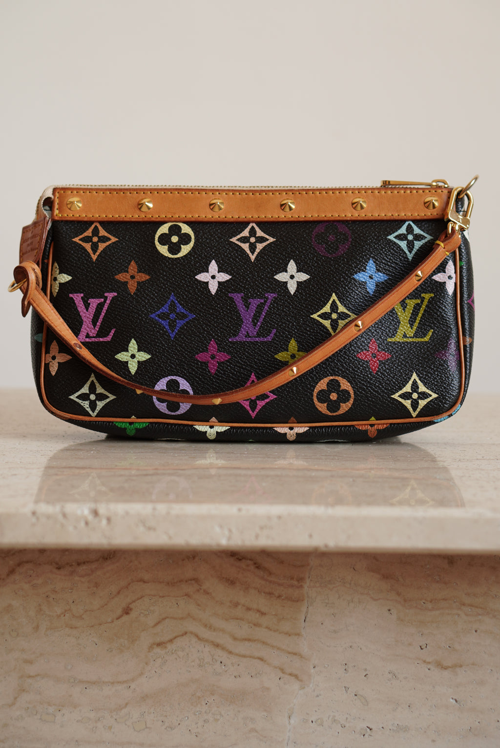 LOUIS VUITTON x TAKASHI MURAKAMI POCHETTE ACCESSOIRES