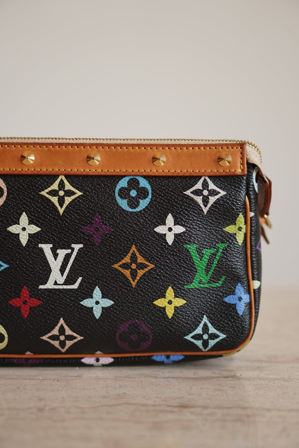 LOUIS VUITTON x TAKASHI MURAKAMI POCHETTE ACCESSOIRES