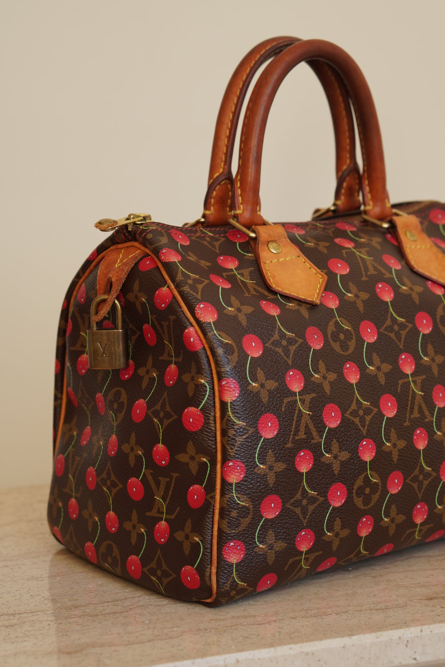 LOUIS VUITTON SPEEDY 25 | CHERRY