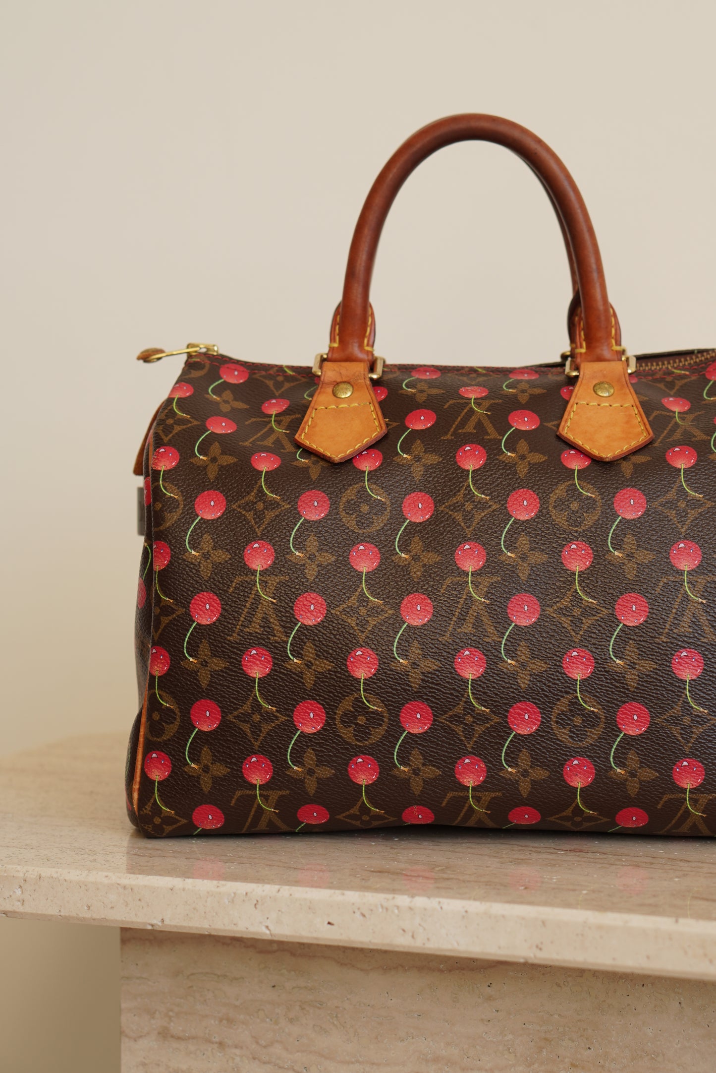 LOUIS VUITTON SPEEDY 25 | CHERRY