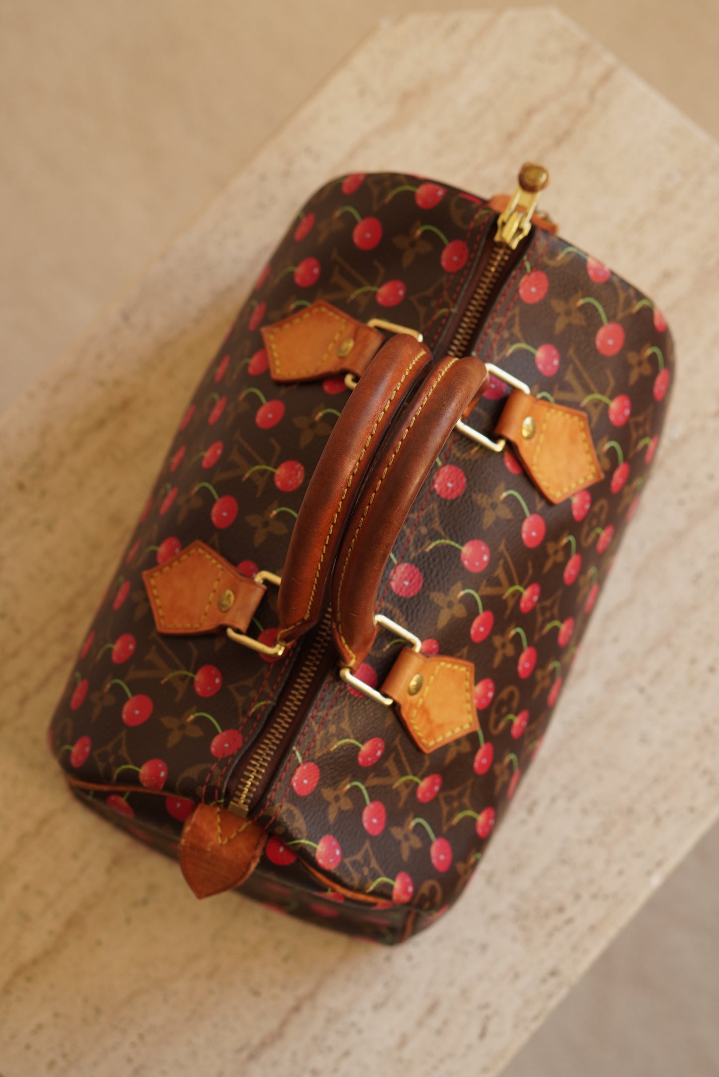 LOUIS VUITTON SPEEDY 25 | CHERRY