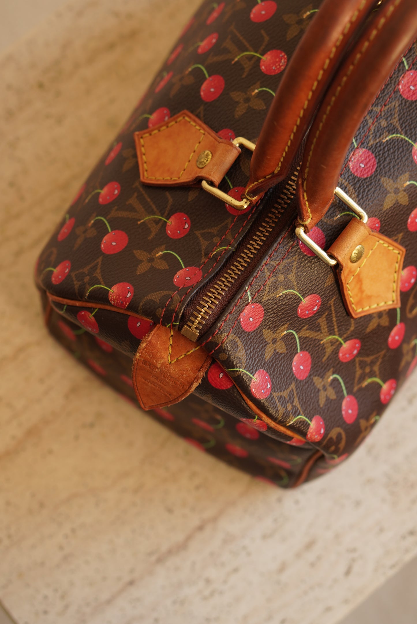 LOUIS VUITTON SPEEDY 25 | CHERRY