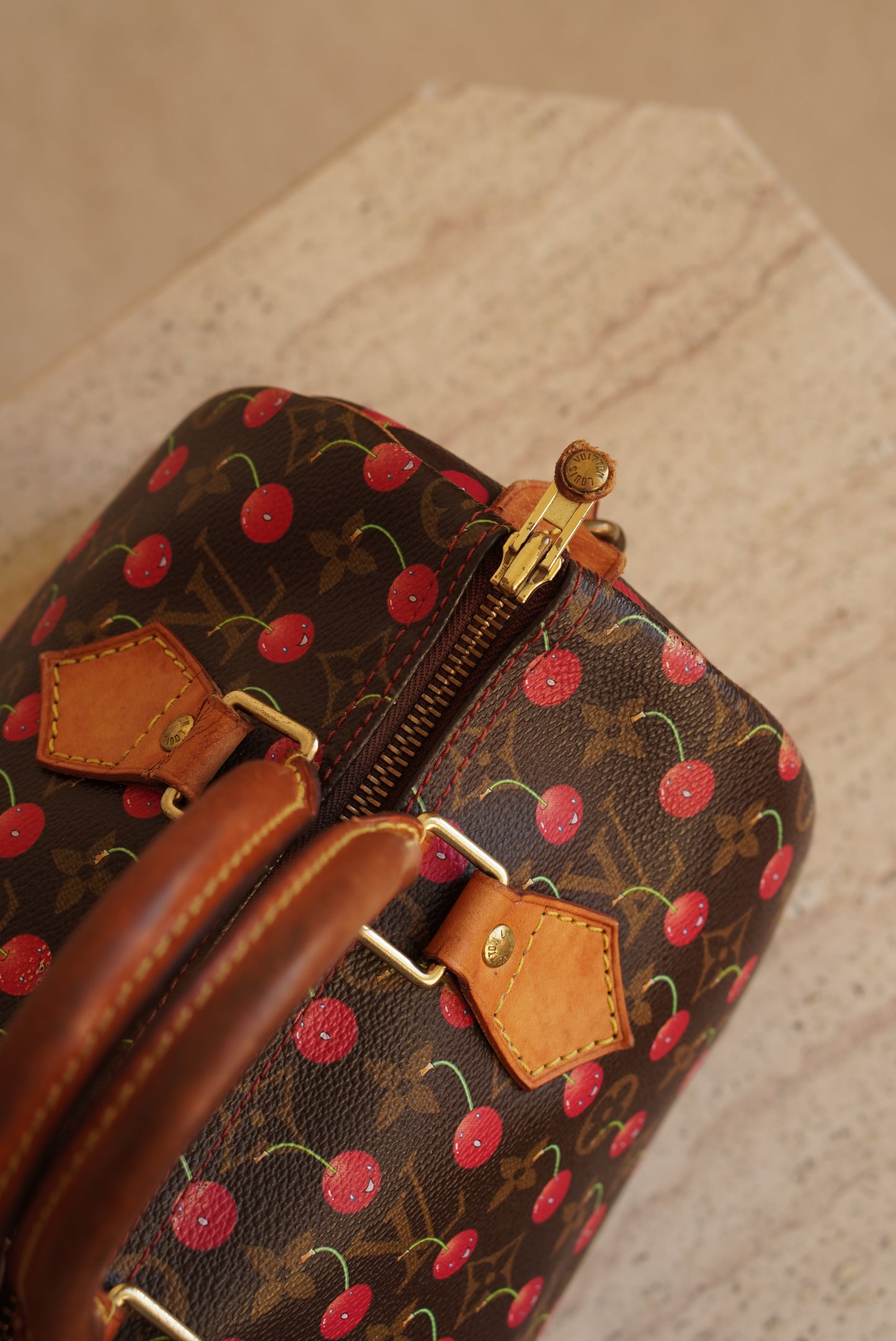 LOUIS VUITTON SPEEDY 25 | CHERRY
