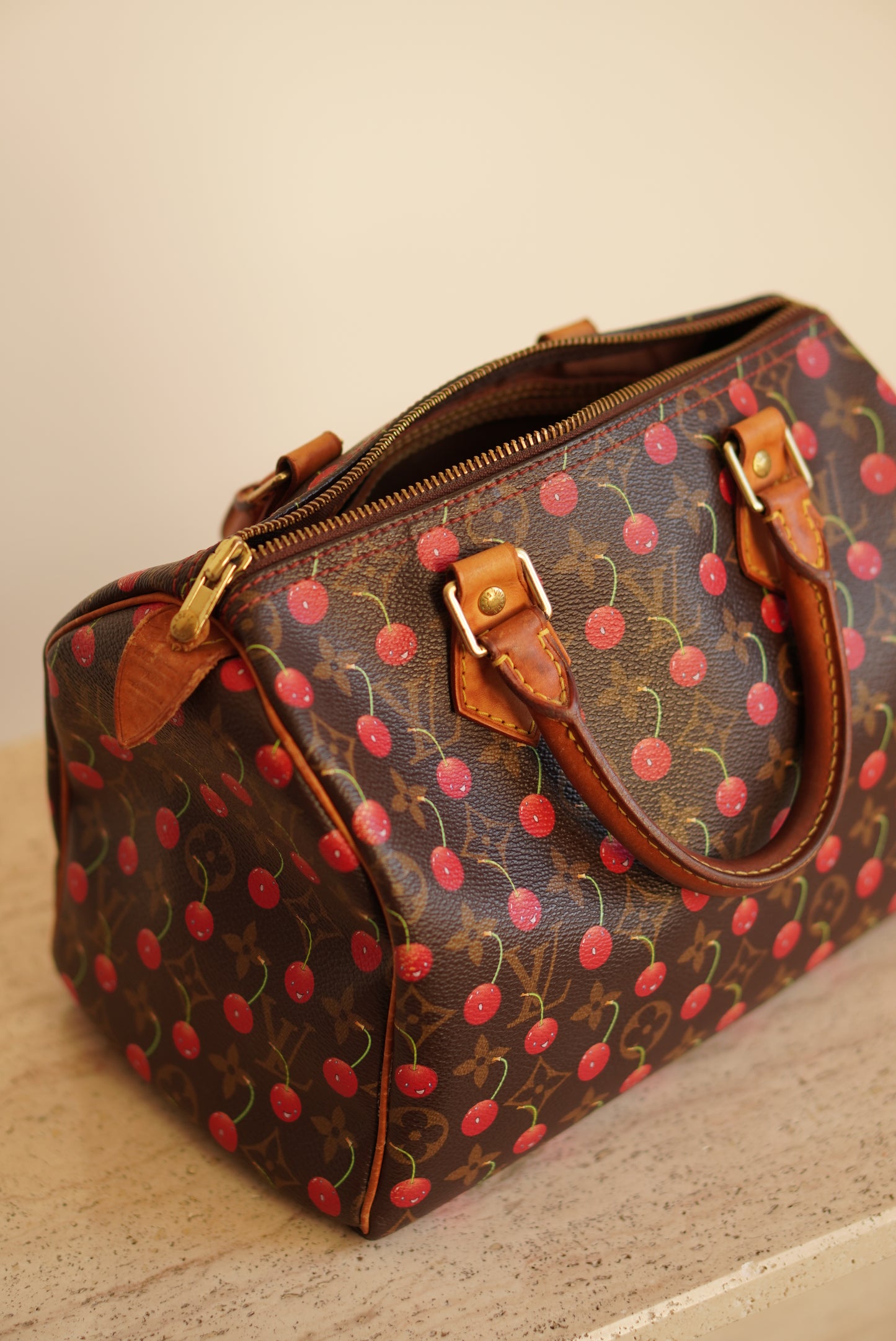 LOUIS VUITTON SPEEDY 25 | CHERRY