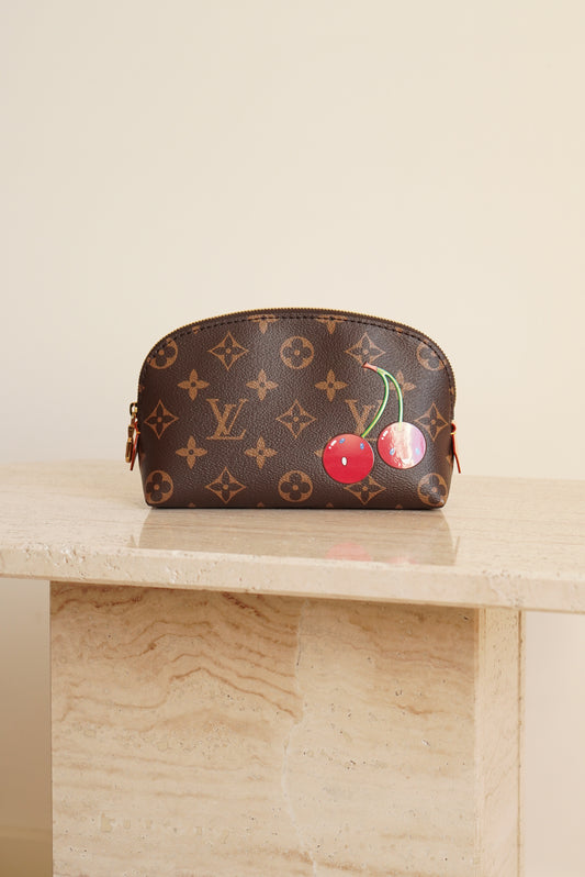 LOUIS VUITTON x TAKASHI MURAKAMI COSMETIC POUCH PM