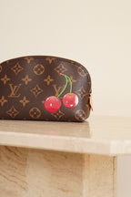 LOUIS VUITTON x TAKASHI MURAKAMI COSMETIC POUCH PM