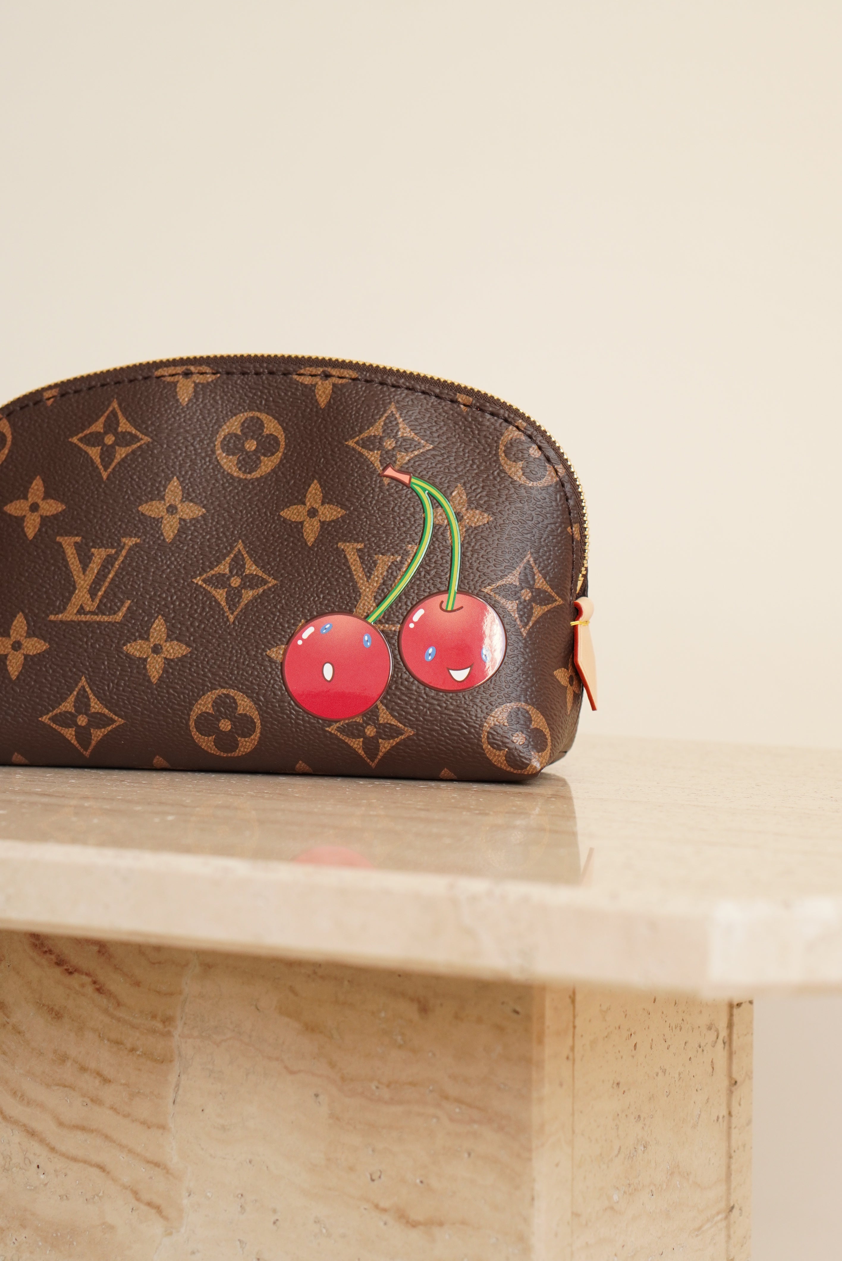 LOUIS VUITTON x TAKASHI MURAKAMI COSMETIC POUCH PM