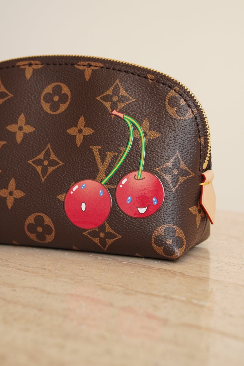 LOUIS VUITTON x TAKASHI MURAKAMI COSMETIC POUCH PM