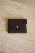 LOUIS VUITTON VICTORINE WALLET | CHOCOLATE