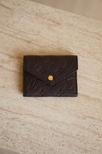 LOUIS VUITTON VICTORINE WALLET | CHOCOLATE