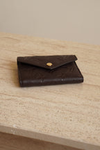 LOUIS VUITTON VICTORINE WALLET | CHOCOLATE