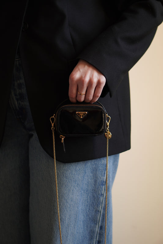 PRADA MINI-POUCH | BLACK