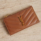 SAINT LAURENT CASSANDRE CARD CASE