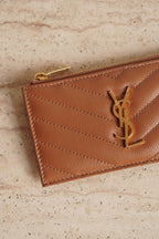 SAINT LAURENT CASSANDRE CARD CASE