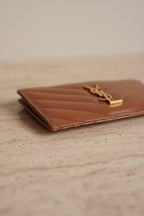 SAINT LAURENT CASSANDRE CARD CASE