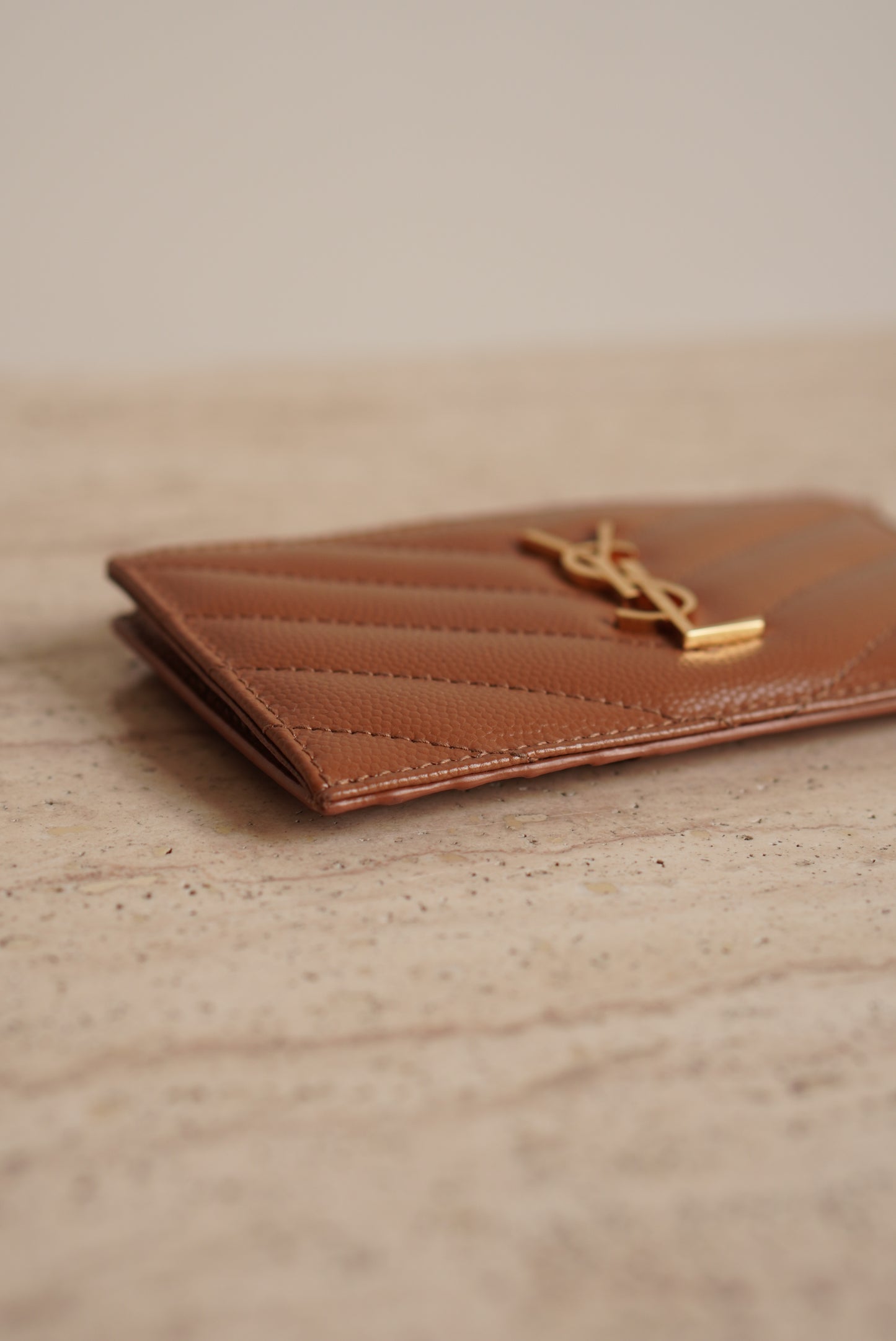 SAINT LAURENT CASSANDRE CARD CASE