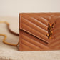 SAINT LAURENT CASSANDRE ENVELOPE CHAIN WALLET