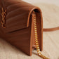 SAINT LAURENT CASSANDRE ENVELOPE CHAIN WALLET