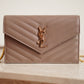 SAINT LAURENT CASSANDRE ENVELOPE CHAIN WALLET