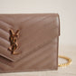 SAINT LAURENT CASSANDRE ENVELOPE CHAIN WALLET