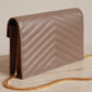 SAINT LAURENT CASSANDRE ENVELOPE CHAIN WALLET