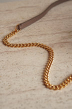 SAINT LAURENT CASSANDRE ENVELOPE CHAIN WALLET