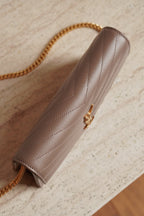 SAINT LAURENT CASSANDRE ENVELOPE CHAIN WALLET