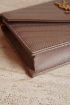 SAINT LAURENT CASSANDRE ENVELOPE CHAIN WALLET