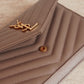 SAINT LAURENT CASSANDRE ENVELOPE CHAIN WALLET