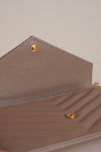SAINT LAURENT CASSANDRE ENVELOPE CHAIN WALLET