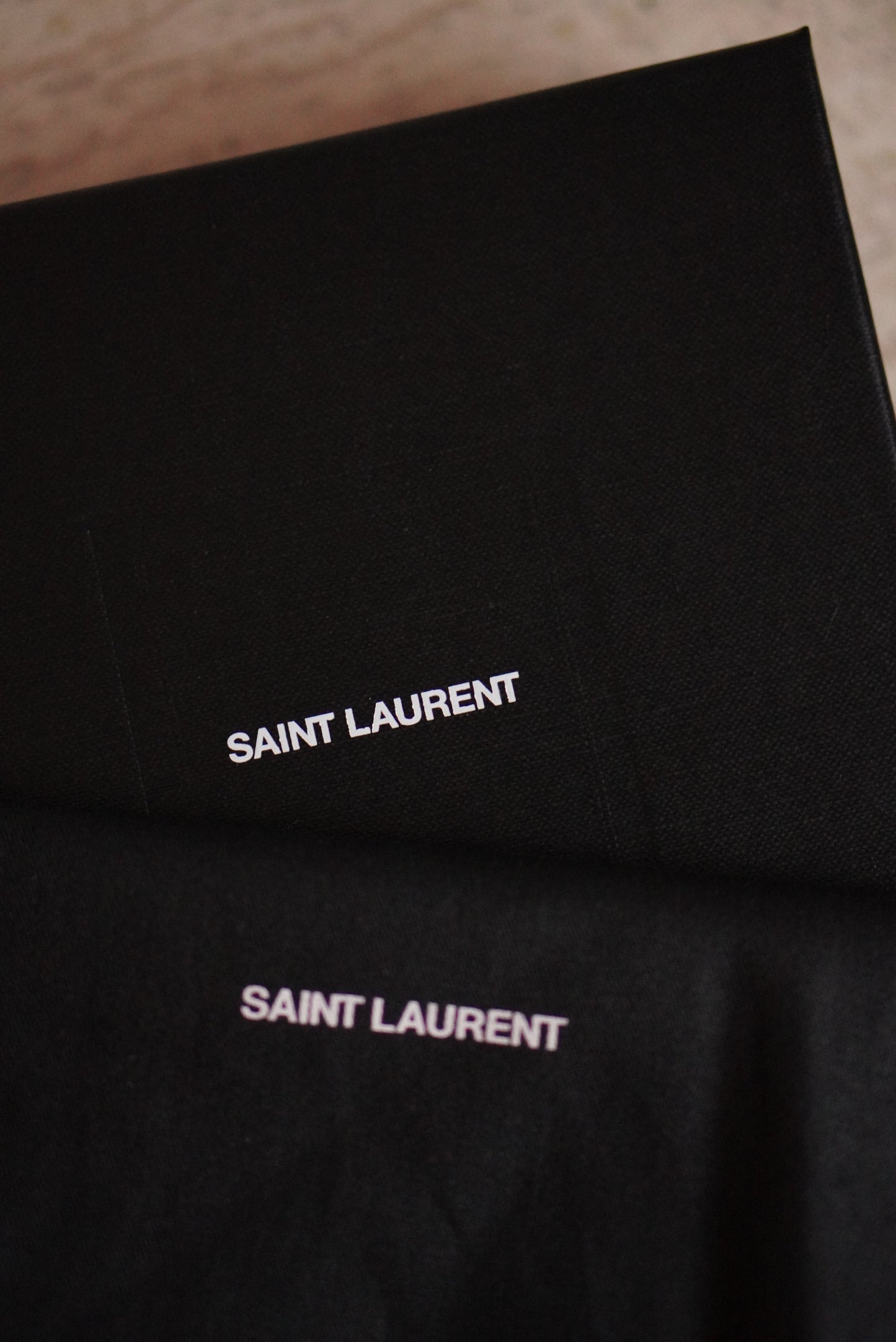 SAINT LAURENT CASSANDRE ENVELOPE CHAIN WALLET