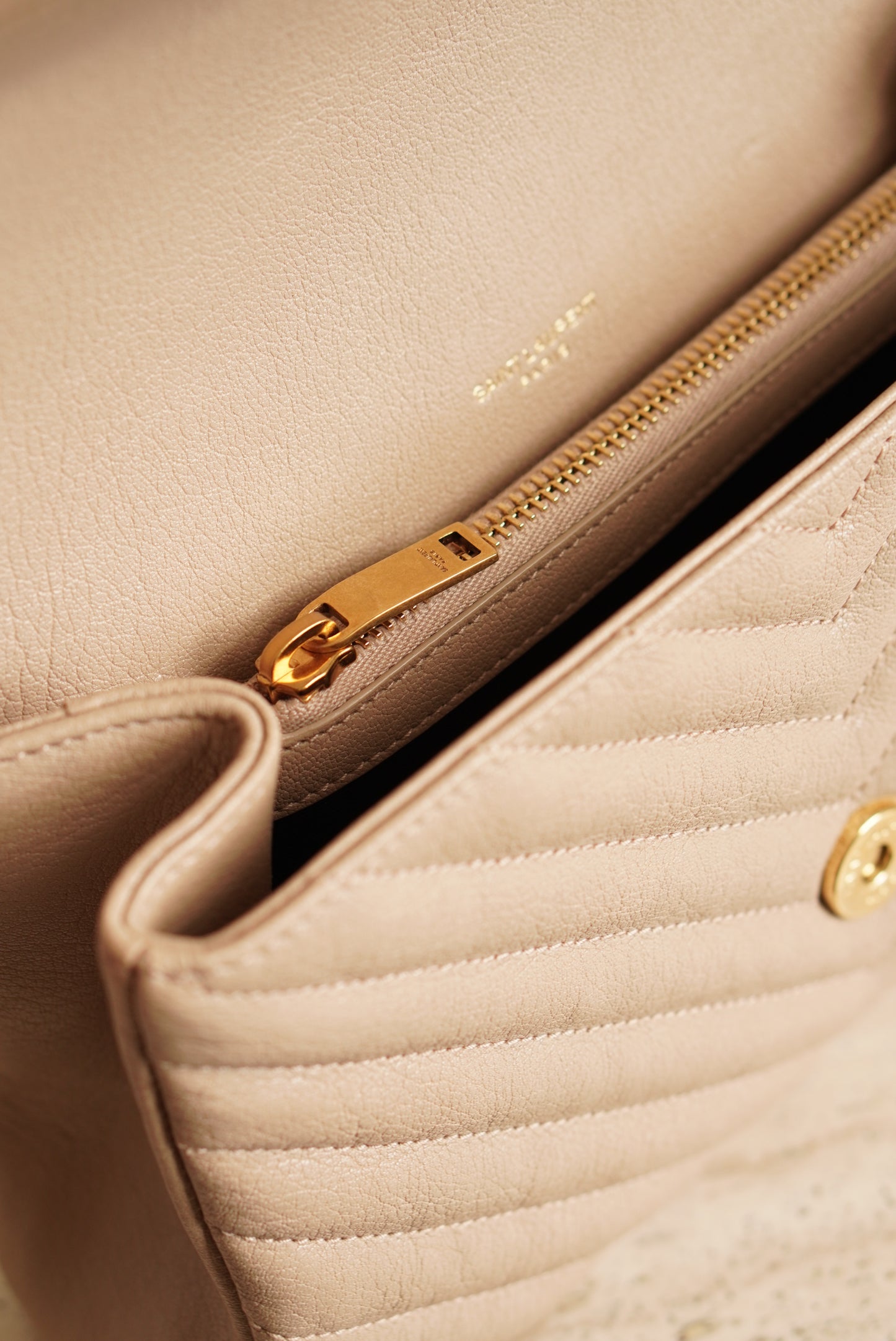 SAINT LAURENT COLLEGE MEDIUM | BEIGE