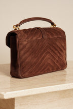 SAINT LAURENT COLLEGE MEDIUM | BROWN