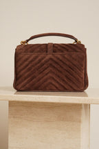 SAINT LAURENT COLLEGE MEDIUM | BROWN
