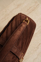 SAINT LAURENT COLLEGE MEDIUM | BROWN